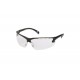 ASG Clear lens protective glasses w. adjustable temples (17006)
